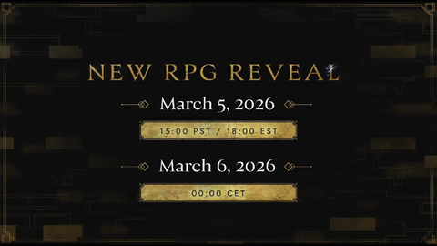 バンダイナムコ欧米支社が新作RPGの発表を予告。日本時間3月6日午前8時に公開予定