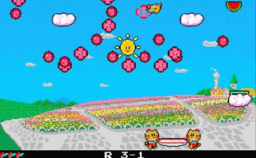 【アケアカ】『プランプポップ』3月5日に配信決定。動物の親子がトランポリンで上空の敵を倒すブロック崩し風アクション