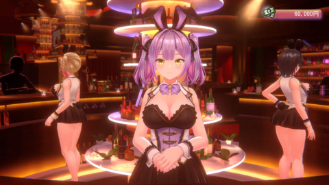 『バニーガーデン2』新キャラの英梨紗（えりさ、声：首藤志奈）の詳細が公開。体入中のツンデレバニー。持ち物を売ったお金や仕送りで来店できる新機能も。パンツの種類は200以上