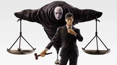 『呪術廻戦 死滅回游』一番くじが本日（3/7）発売。ラストワン賞は「やり直しだ」のシーンを彷彿とさせる日車寛見のフィギュア。後ろには“ジャッジマン”もいる