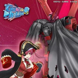 【ホロライブ】『ガンダム』とのコラボ内容の一部が発表。マリン船長仕様のクロスボーン・ガンダムX1などが登場