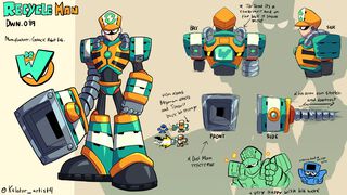 『ロックマン: デュアル オーバーライド』ボスキャラデザインコンテストの優秀賞6作品が発表。最優秀賞に選ばれた1点はゲーム本編に実装