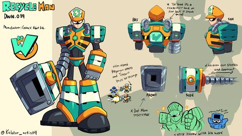 『ロックマン: デュアル オーバーライド』ボスキャラデザインコンテストの優秀賞6作品が発表。最優秀賞に選ばれた1点はゲーム本編に実装