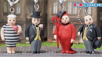 『きかんしゃトーマス』トップハム・ハット卿がまさかの水着姿に。ペットボトルや傘の目印に使えるガチャマスコットが6月発売