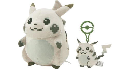 【ポケモン】“はじまりのピカチュウ”ぬいぐるみ&マスコットが再販、ポケセンオンラインで3月10日10時より受注販売。『赤・緑』懐かしのドット絵デザイン
