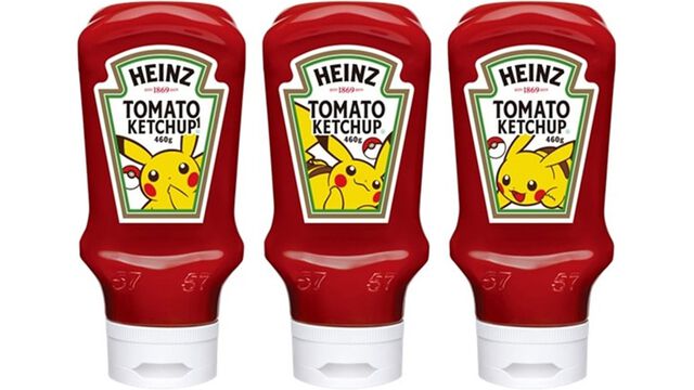 【ポケモン】ピカチュウデザインのケチャップ登場。世界売上No.1ブランド“ハインツ”とのコラボ商品、カルディやプラザオンラインで購入可能