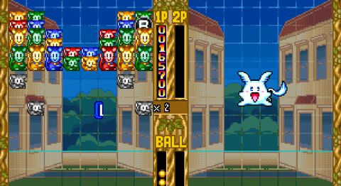 【アケアカ】『ガッポリン』3月12日に配信決定。同じ色の敵どうしをつなげて撃破しハイスコアを目指すブロックくずしゲーム