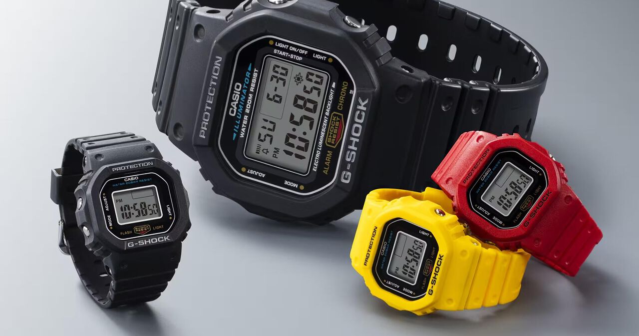 指輪サイズの小型Gショック『G-SHOCK nano DWN-5600-1JR』が大人気に 