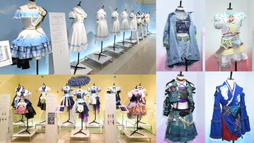 『シャニマス』衣装展は至近距離で見られて、衣装生地にも触れられる！ "My Songs Collection"衣装をはじめ、こだわり抜かれた衣装を隅々まで堪能できる空間【内覧会リポート】
