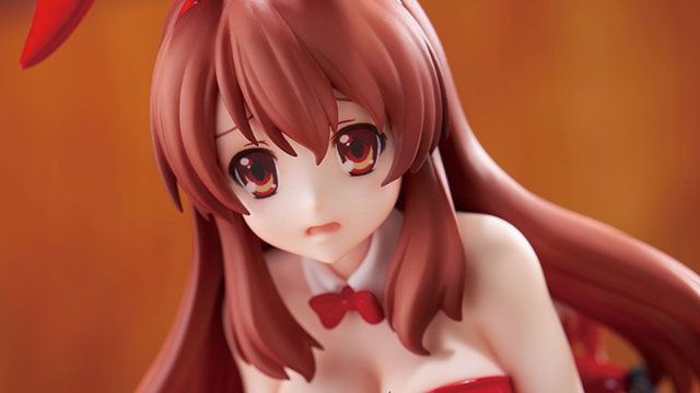 涼宮ハルヒの憂鬱】朝比奈みくるがセクシーな赤のバニー姿のフィギュア