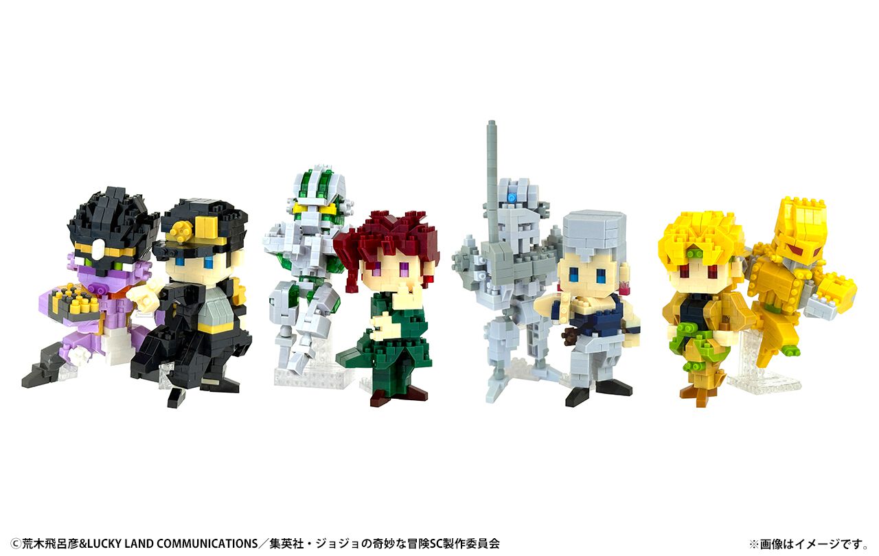ジョジョ3部】承太郎、花京院、ポルナレフ、ディオが極小の『ナノ