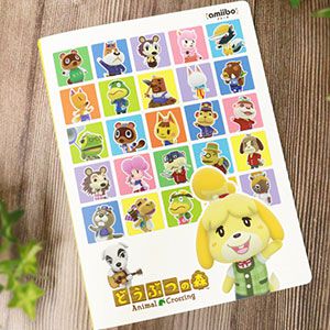 『どうぶつの森』amiiboカードアルバムが4/24より再販決定。112枚収納可能＆しずえやリセットさんが描かれたファン必携のデザイン