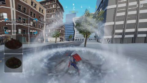 『スーパーイーツ』配達のためなら多少の破壊もやむなしのデリバリーアクションがリリース。スーパーパワーで料理を届けるが配達中はクルマも吹き飛ぶ