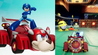 『ソニックレーシング クロスワールド』ロックマン＆ブルース参戦、ワイリーキャッスルを走ると存在しない歌詞が脳内再生されがち【コースアウトでﾃｨｳﾝﾃｨｳﾝﾃｨｳﾝ】