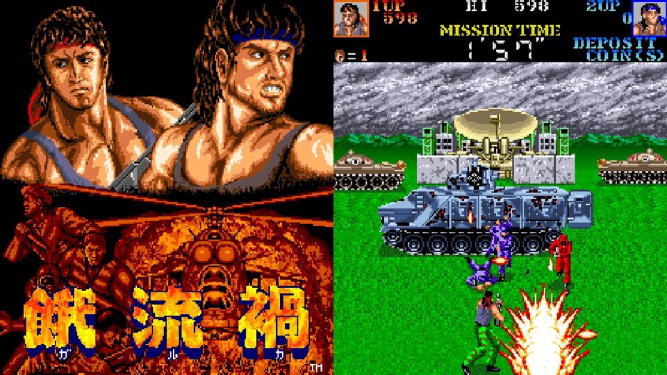 【アケアカ】『餓流禍』3月19日配信。大国の侵攻を防ぐべく戦争のプロフェッショナルとして大軍に立ち向かうシューティング