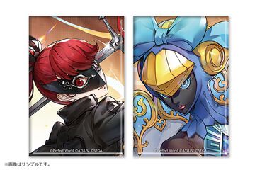 『ペルソナ5X』怪ドル“芳澤かすみ（ヴァイオレット）”が本日（3/19）実装。『P5R』でもおなじみの怪盗姿を描いたアクスタやキーホルダーなどのグッズが登場