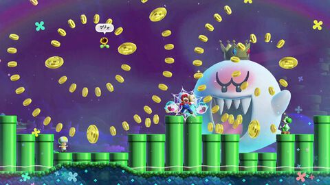 『スーパーマリオブラザーズ ワンダー Nintendo Switch 2 Edition + みんなでリンリンパーク』レビュー。キュートなロゼッタとアシストのチコが登場！ 家族や友だちと遊べるアトラクションの宝庫