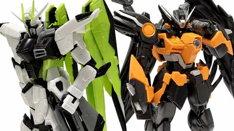 【Apex】『ガンダム』コラボガンプラ組み立て体験！ フリーダムでクリプトの立ち姿、ウイングゼロでミサイルを撃つヴァルキリーのアクションを満喫