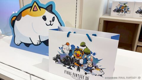 『FF14』入口でかわいいアルファがお出迎え、人気ブランドとのコラボアイテムはどれも欲しくなる！ 本日（3/19）から京都でポップアップストアが展開【フォトリポート】