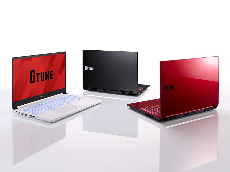 ゲーミングノートPC“G TUNE P”シリーズ発売。AI処理専用NPUを搭載した