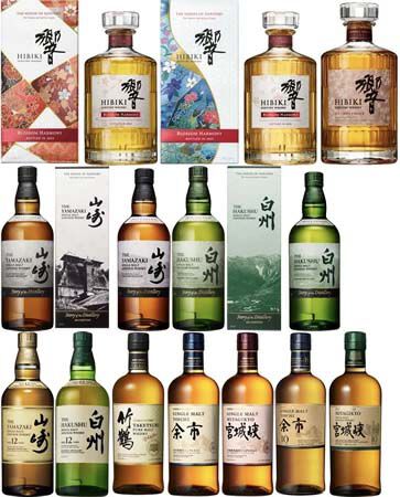 17,600円で余市10年、宮城峡10年、山崎・白州Story of the
