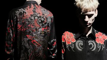 『龍が如く』桐生一馬の応龍、錦山彰の緋鯉など刺青デザインを落とし込んだアパレルアイテムが登場。ヨウジヤマモトコラボ第4弾が3月25日発売