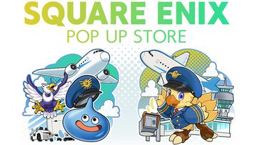 スライムとチョコボがパイロット姿に。成田空港にスクエニ期間限定ショップが4月3日オープン。アクキーやステッカーなど描き下ろし限定グッズが多数登場