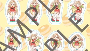 『超かぐや姫！』入場者特典第3弾は“ちびかぐや”シール。劇中曲で踊るキュートな姿をデザインのシールが3月27日より配布開始