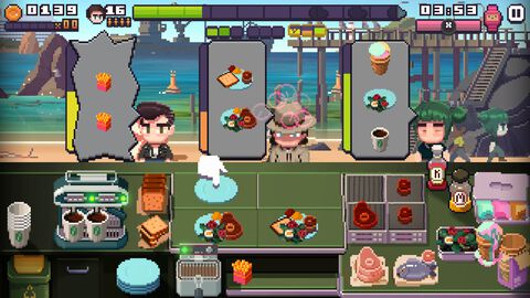 『Pixel Cafe』癒しのカフェ運営ゲームかと思ったら最低賃金“限界ワンオペ”シミュレーションでした。Steamスプリングセールで225円（85%オフ）【とっておきインディー】