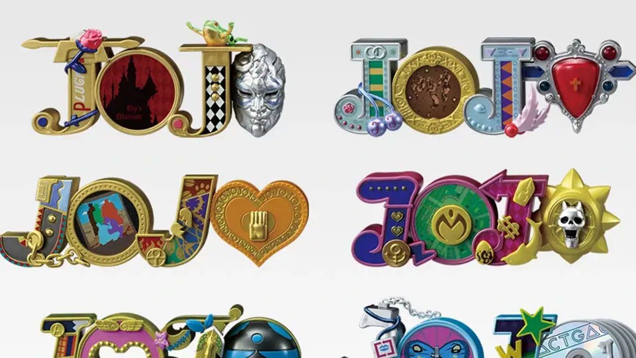 ジョジョ』石仮面、てんとう虫、鉄球など「JOJO」のロゴを各部イメージ