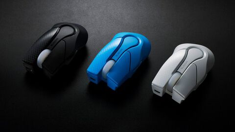 ELECOM士郎正宗デザインの復刻マウスが5/1発売。デザインはそのままに扱いやすくブラッシュアップ。3色展開で限定3300台限定
