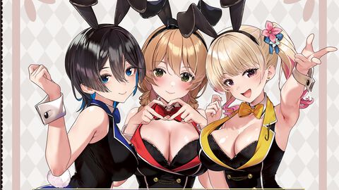 『バニーガーデン』イラスト集が本日（3/27）発売。初期設定イラストは初公開。紳士、淑女向けのPTA（パンツたくさんありがとう）コレクションなど収録