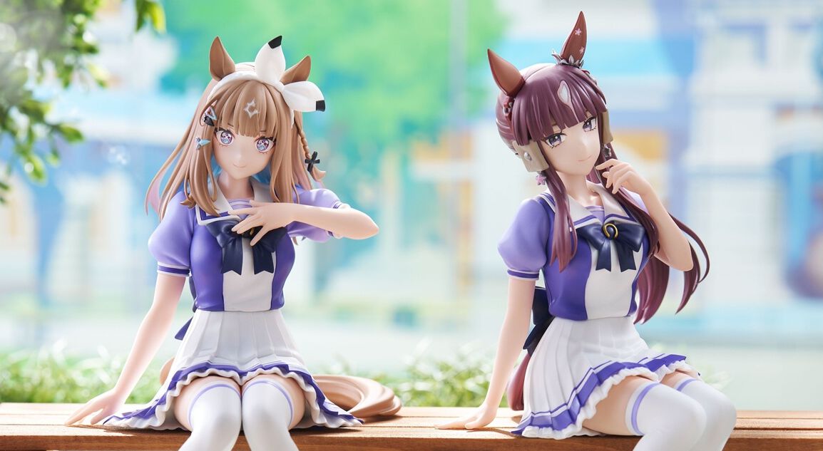 ウマ娘』アーモンドアイとラッキーライラックがぬーストフィギュア化