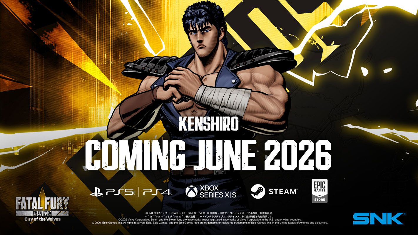 てつ　ケンシロウ② アニメ『北斗の拳』ケンシロウが『餓狼伝説 CotW』に参戦決定
