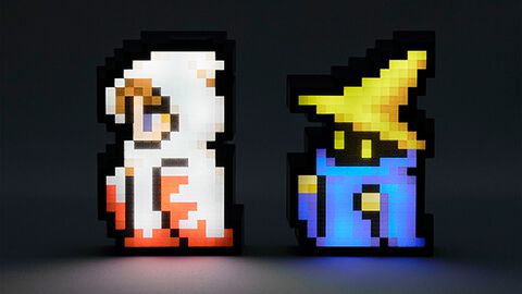 『FF7 リバース』クラウド、セフィロスのTシャツや『ピクセルリマスター』のマウスパッド、白魔道士&黒魔道士のライトなど『FF』新グッズが公式ECサイトにて予約販売