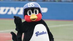 おかえりつば九郎！ ヤクルトスワローズの人気マスコットキャラクターが1年の活動休止を経て3月31日の広島戦から復活！ 「燕心全開」とヤクルト選手・監督も激励