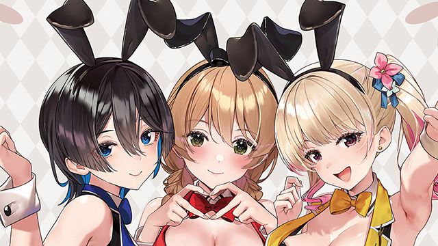 バニーガーデン＆へべれけ ばにーがーでん』公式ビジュアルブックが3