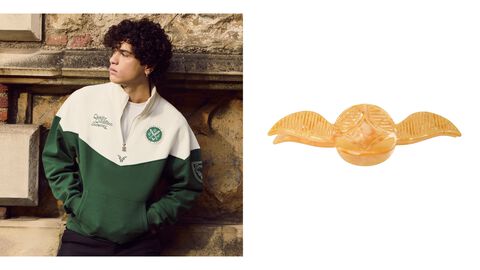 『ハリー・ポッター』クィディッチをモチーフにしたグッズが4月1日より発売。高級用具店をテーマにしたTシャツやスニッチのヘアクリップなどが登場