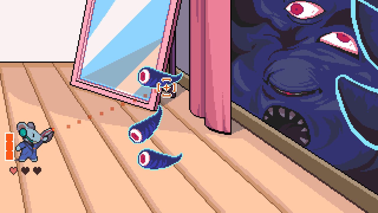元人間のねずみが悪霊を祓う『ねずみバスターズ!』Switch版が発売決定。『メグとばけもの』のOdencatが手掛けるドットホラーアドベンチャー