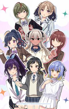 『シャニマス』合体アイドルデビュー!? イルミネーションスターズだけでなく、各ユニット合体の13プロ8人が登場【エイプリルフール】