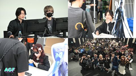 人気TikTokerによる生実況ステージで会場テンションぶちあがり！ ゲームストリーマーチーム“TIZZ TRIDENT”結成お披露⽬ステージも盛況に【Anime Gaming Fest】