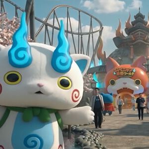 『妖怪ウォッチ』『イナイレ』などレベルファイブ作品が集うテーマパーク…AIツールを使った実験的な動画がすごすぎる【エイプリルフール】