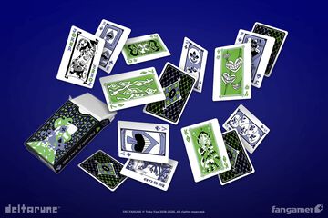 『UNDERTALE』＆『DELTARUNE』の新グッズ登場。オメガフラウィーのポスターやランサーたちのトランプなどがラインアップ。トランプには“ルールのカード”が付いてくる