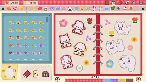 『Sticker DECO ~わたしのシール手帳~』自分好みに作る“シール手帳”シミュ発表。ゲーム内キャラとのシール交換も楽しめる