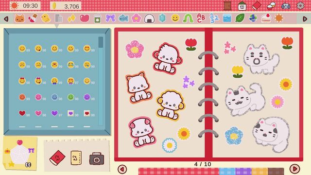 『Sticker DECO ~わたしのシール手帳~』自分好みに作る“シール手帳”シミュ発表。ゲーム内キャラとのシール交換も楽しめる