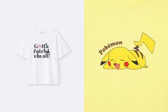 『ポケモン』“夏の海”テーマのアパレルがGUで5月22日より発売。Tシャツ&ハーフパンツで親子いっしょに楽しめるマリンルックに