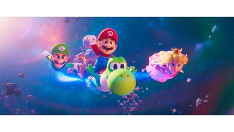 映画『スーパーマリオギャラクシー』公開5日間で全世界興収約600億円を記録。ゲーム映画化作品としては歴代3位のオープニング興収。日本では4月24日公開