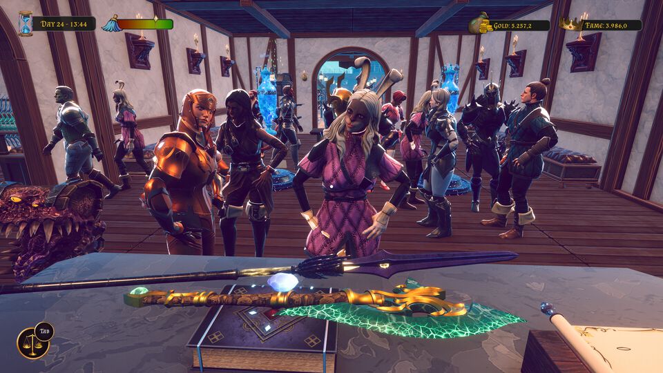 『Arcane Merchant』中世ファンタジー世界のショップ経営シミュレーションが5/20に発売。武器防具やポーション、アーティファクトを売りまくって目指せ億万長者
