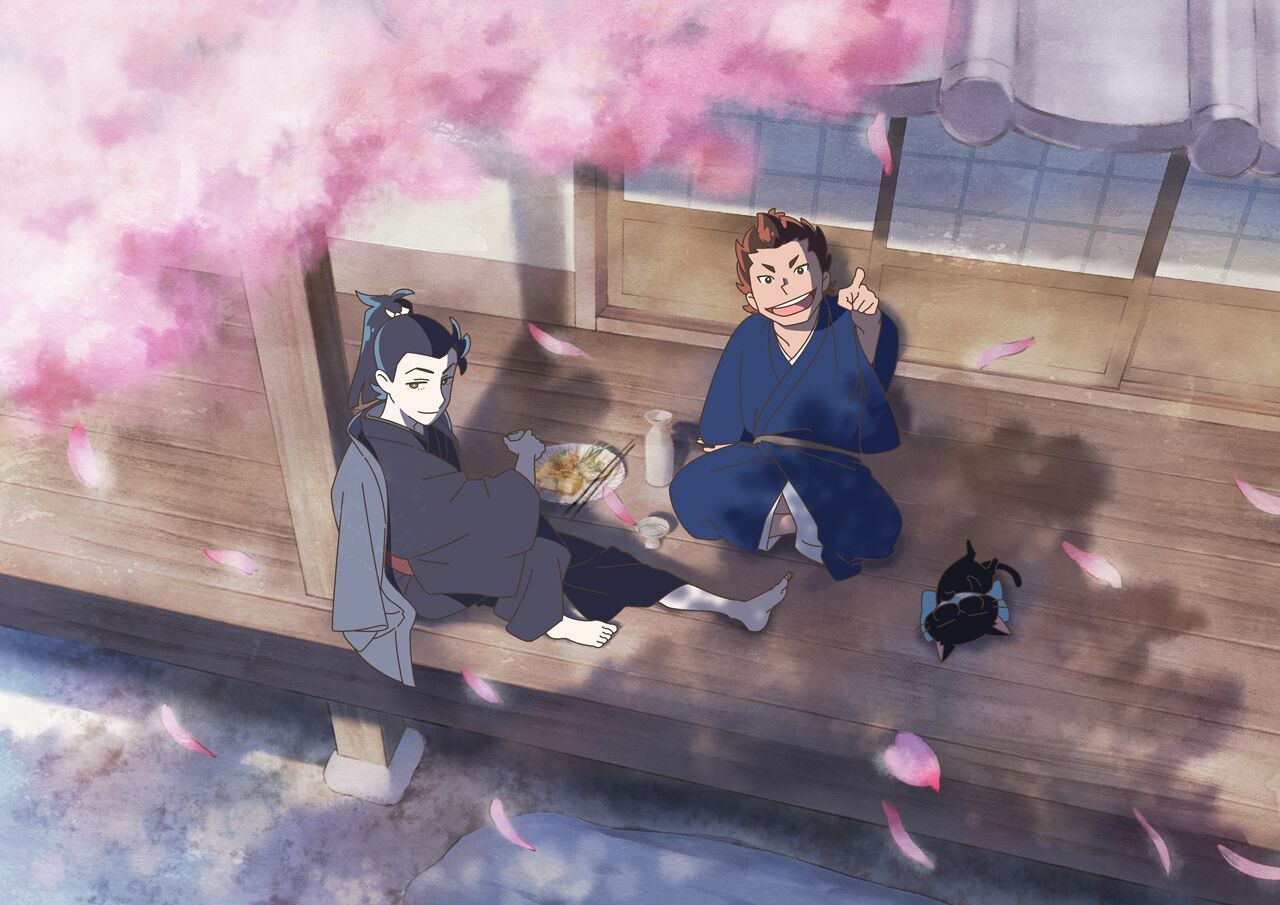新感覚本格時代劇アニメ『風を継ぐもの』土方歳三、近藤勇が描かれた 