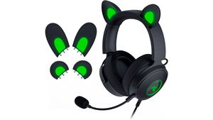 【Razer新生活セール】ネコミミゲーミングヘッドホンが45％オフで15980円に。耳はクマやウサギにも付け替え可能